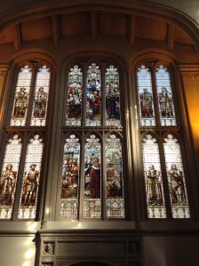 Guildhall's Old Library stained glass window