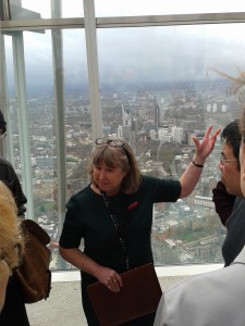 Training on Level 72 at The View From The Shard